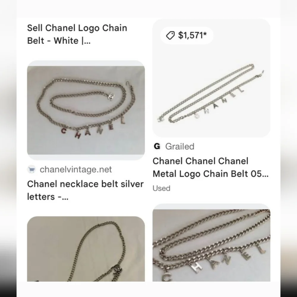 CHANEL Chain Belt - Picture 12 of 14